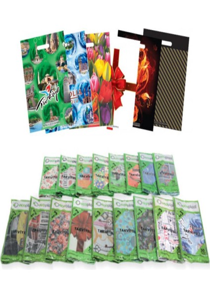 Poşet - Çok Renkli 50*60 No:5 *15 Zzz