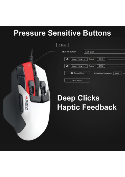 Creator Wired 3D Cad Mouse, 13 Özelleştirilebilir Düğme, Dahili Bellek