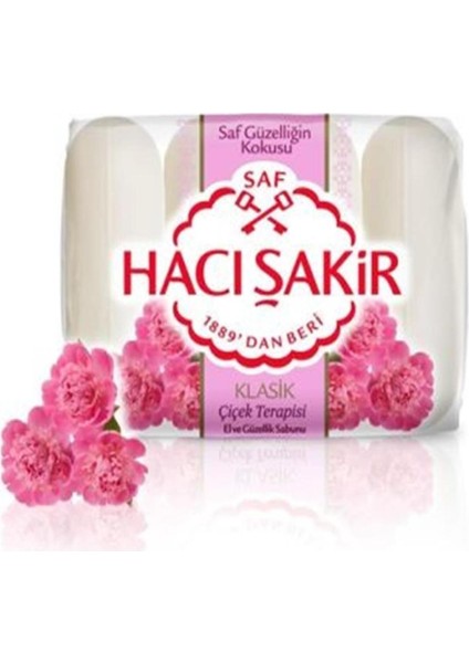 Hacı Şakir Güzellik Sabunu 4*70GR Çiçek Terapisi