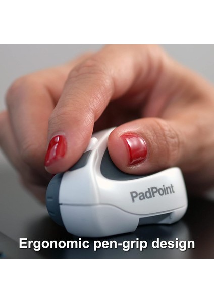 Padpoint Kablosuz Mouse, Mini Ergo Kalem Tutacağı, Apple Için Üretilmiştir