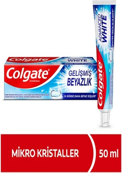 Diş Macun 50 Ml_gelişmiş Beyazlık