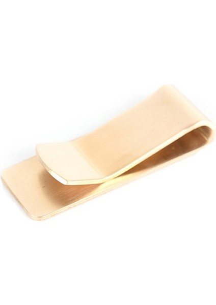 Moda Pirinç Para Klipsi Basit Dolar Nakit Kimlik Kartı Kelepçesi (Yurt Dışından)