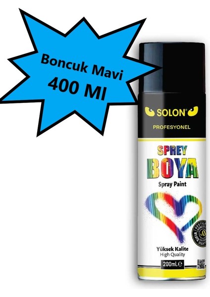 Boncuk Mavi Sprey Boya 200 ml.