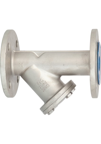 Paslanmaz Y-Tipi Pislik Tutucu-Flanşlı DN125