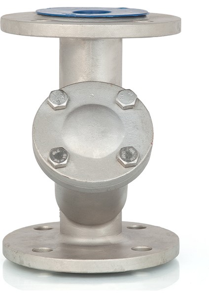 Unoxpaslanmaz Y-Tipi Pislik Tutucu-Flanşlı DN150