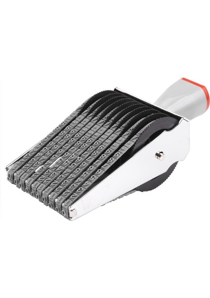 Çok Amaçlı 10 Haneli Alfabe Haddeleme Lastik Damga Ingilizce Mektup Numarası Kabartma Dıy Scrapbooking Rulo Kırtasiye (Yurt Dışından)