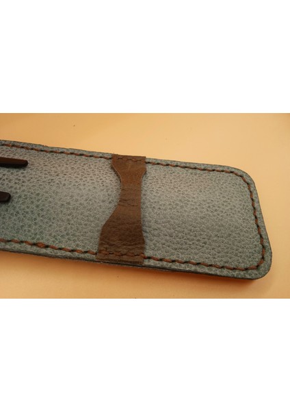 Hakiki Deri El Emeği Özel Kalemleriniz Için Kalemlik Kalem Kutu 27 cm 6 cm Kn5 fırsatları