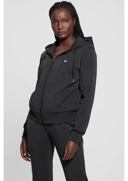 Kadın Kapüşonlu Fermuarlı Sweatshirt modelleri