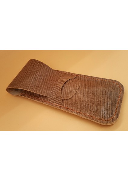 Hakiki Deri El Emeği Özel Kalemleriniz Için Kalemlik Kalem Kutu 27 cm 6 cm Kn8