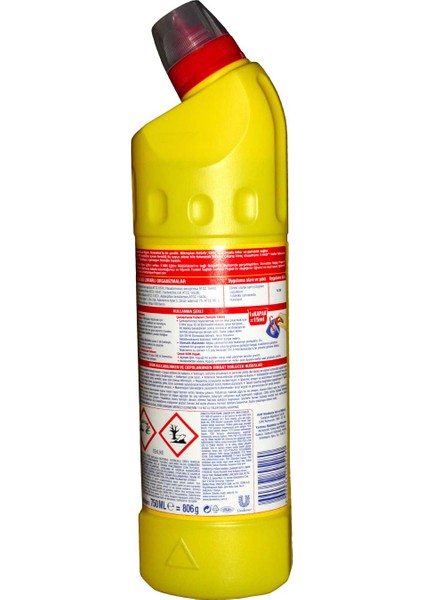 Çamaşır Suyu 750 ml Limon Ferahlığı fiyatları