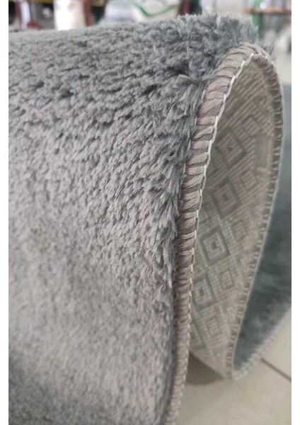 Yıkanabilir Kaymaz Taban Antrasit Post Peluş Halı Kesme Yolluk Oturma Odası Salon Yatak Odası Halısı modelleri