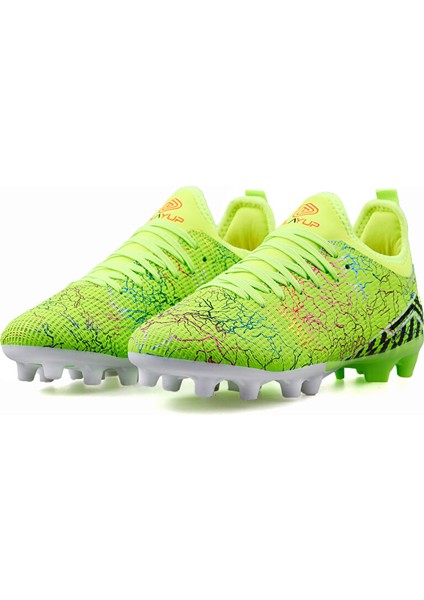 Gk 242 129 Neon Sarı Genç Çim Zemin Kramponu GK-242-129-NEON-SARI Yeşil modelleri