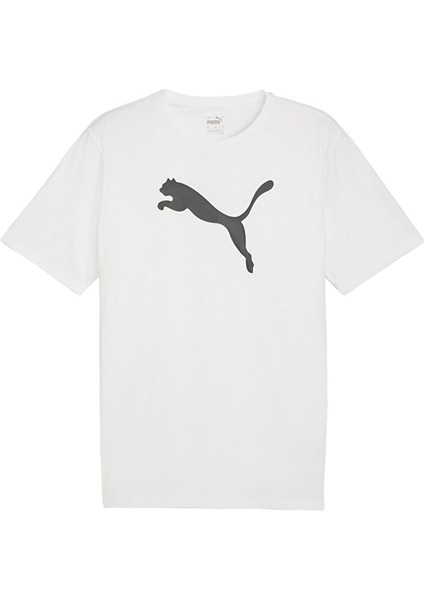 Teamrise Logo Jersey Cotton Erkek Günlük Tişört 65870504 Beyaz