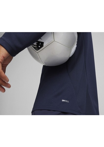 Teamfinal Training 1/4 Zip Erkek Futbol Antrenman Uzun Kollu Üst 65855106 Lacivert