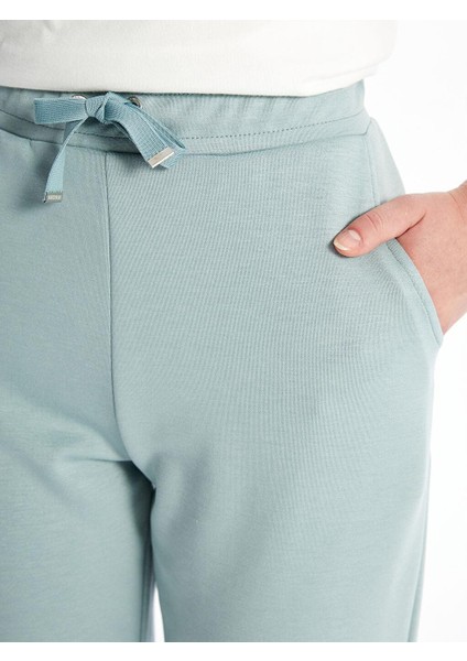 Kadın Beli Lastikli Düz Eşofman Altı modelleri