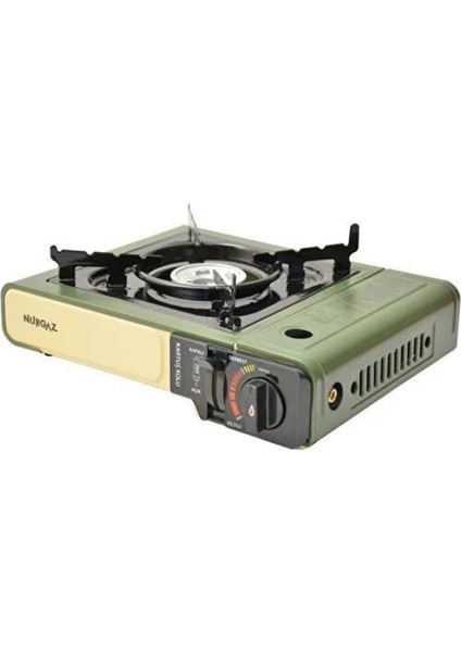 Portatif Kamp Ocağı + Orjinal Taşıma Çantası + 5 Gaz Kartuşu fırsatları