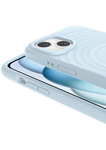 Apple iPhone 14 Plus Magsafe Şarj Özellikli Airbagli Mat Görünümlü Hepi Kılıf