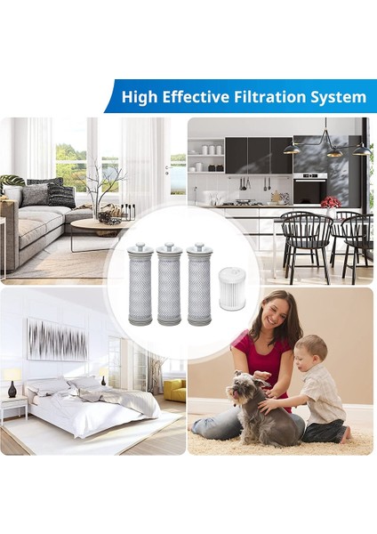 Tineco A10 Hero/master, A11 Hero/master Pure One S12 Akülü Vakum Sonrası Filtreler ve Hepa Filtre Için Yedek Filtre (Yurt Dışından) indirimleri