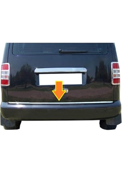 Vw Caddy Krom Bagaj Alt Çıtası 2004-2009 Paslanmaz Çelik