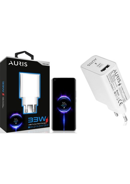 33W Usb-A Süper Hızlı Şarj Aleti