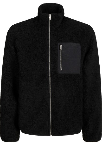 Erkek Siyah Polar Ceket - 12258417