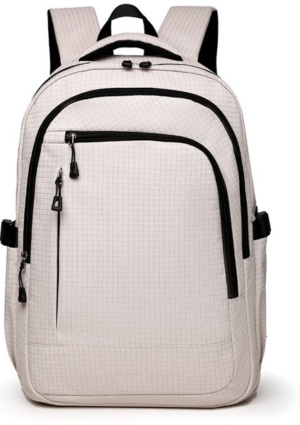Işe Gidiş Seyahat Sırt Çantası Moda Rahat Üniversite Öğrenci Çantası Hafif Büyük Kapasiteli Trendy Sırt Çantası (Yurt Dışından)