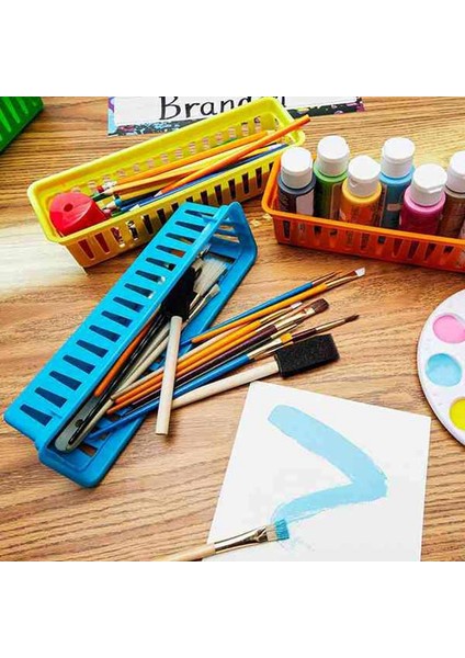 Sınıf Kalemlik Kalem Sepeti Veya Mum Boya Sepeti, Çeşitli Renkler, Rastgele Renkler (10'lu Paket) (Yurt Dışından) indirimleri