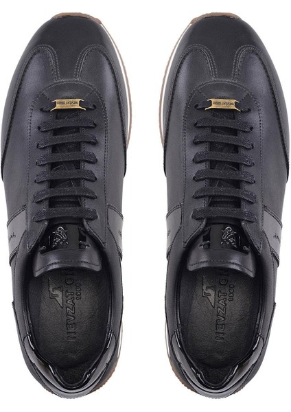 Siyah Bağcıklı Sneaker -02132- modelleri
