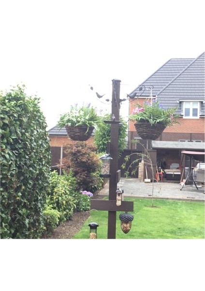 Asılı Sepet Parantez Bitki Kanca 2 Paket Açık Bahçe Duvar Kanca Fenerler Için Ferforje Ağır Braketi (Yurt Dışından) fırsatları