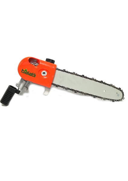 Motorlu Tırpan Dal Budama Aparatı 26MM 9 Diş - 90° Hareketli Başlıklı