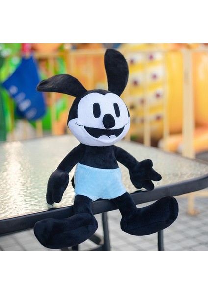 Ins Internet Ünlü Oswald Şanslı Tavşan Bebek Mickey Mouse Peluş Oyuncak (Yurt Dışından)