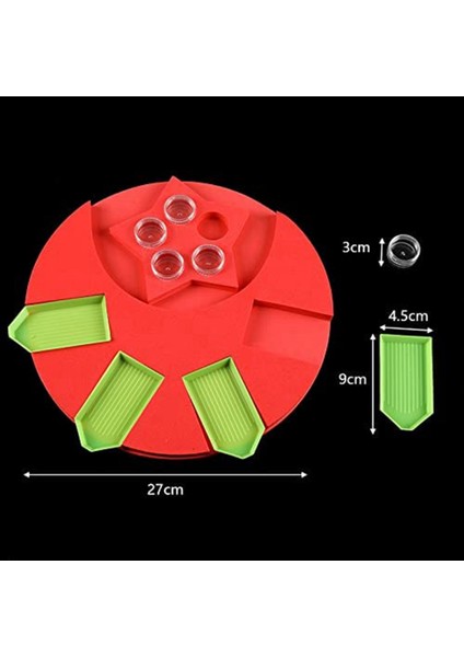 Elmas Boyama 5d 5 Saklama Kutusu, 4 Tepsi ve Kutu Setleri (Yurt Dışından) fiyatları