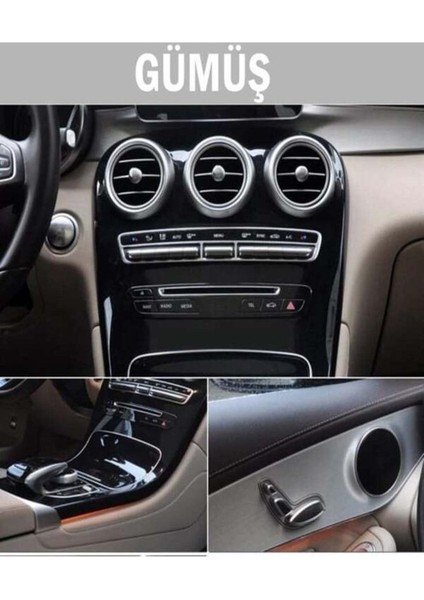 Araç Içi Dekoratif Torpido ve Kapı Döşeme Fitili 5 Metre Gri