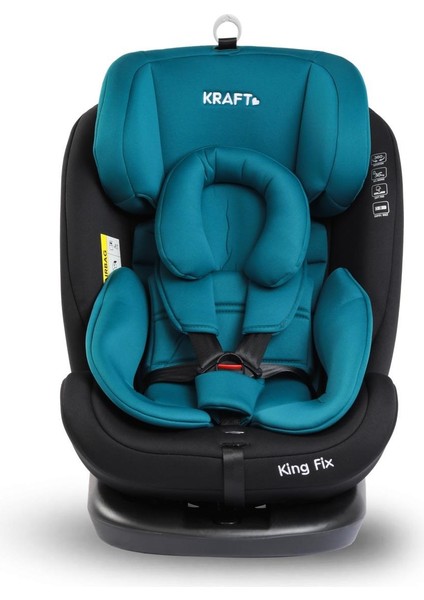 King Fix 0-36 kg 360 ° Dönebilen İsofix'li Oto Koltuğu