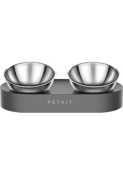 Petkit Cybertaıl Yükse lt ilmiş Paslanmaz Çelik Kase Eğimli Kaymaz Kedi ve Köpek Mama Kabı