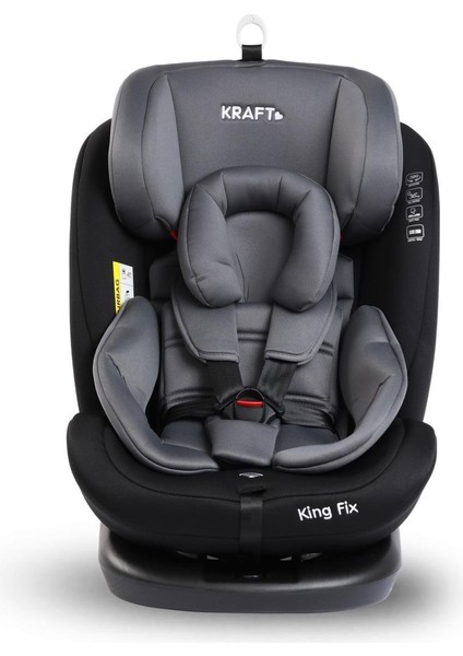 King Fix 0-36 kg 360 ° Dönebilen İsofix'li Oto Koltuğu