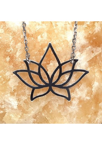 Lotus Çiçeği Bayan Gümüş Kolye fiyatları