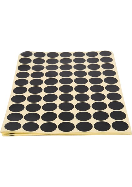 19MM Daireler Yuvarlak Kod Çıkartmaları Kendinden Yapışkanlı Yapışkan Etiketler Siyah (Yurt Dışından) modelleri