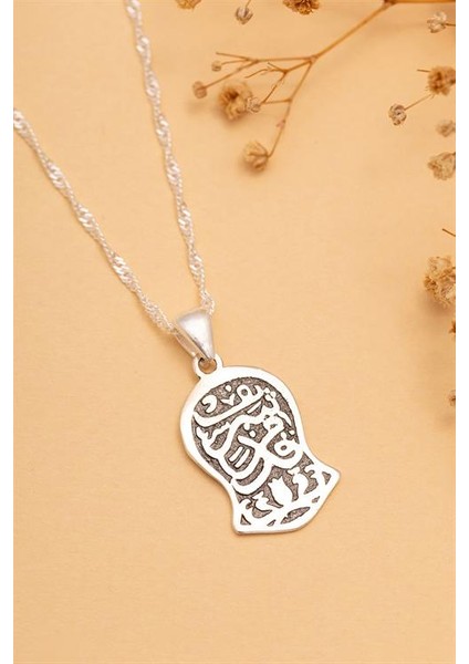 Nalı Şerif Bayan Gümüş Kolye modelleri