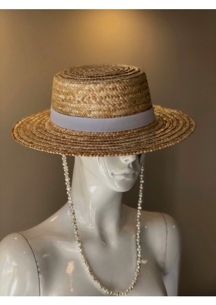 Gıa Straw Hat (Incili Hasır Şapka) modelleri