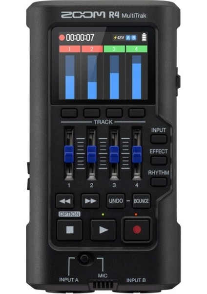 R4 Multitrak Sd Kayıt Cihazı ve USB Ses Kartı (Siyah)