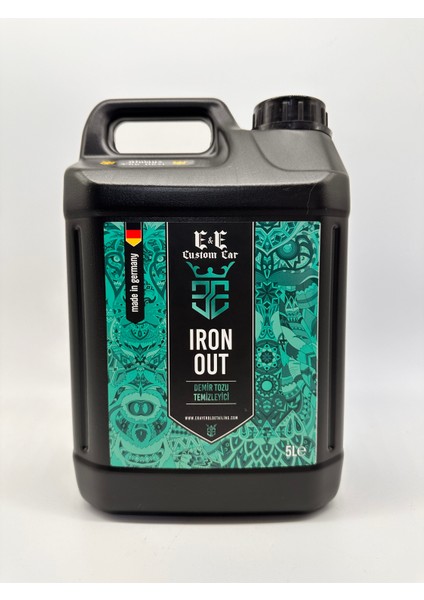 E&e Customcar Iron Out Demir Tozu Temizleyici 5 Litre