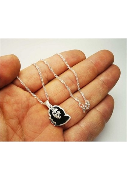 Che Gümüş Bayan Kolye