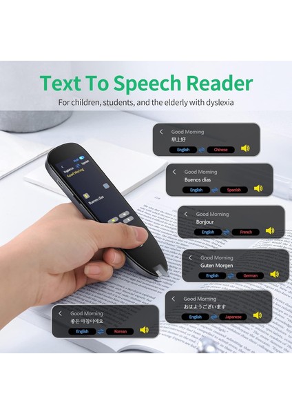 Metini Sesliye Çevirici Bluetooth Dil Tercümanı