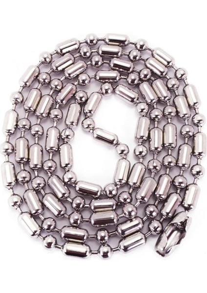 Orta Kalınlıkta Bambu Paslanmaz Çelik Erkek Kolye Zincir modelleri