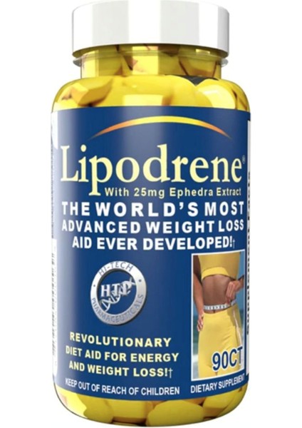 Lipodrene With Ephedra 90 Tablet Usa Menşei ! 3541