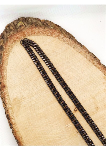 Gurmet Siyah Çelik Erkek Kolye Kalın Model modelleri