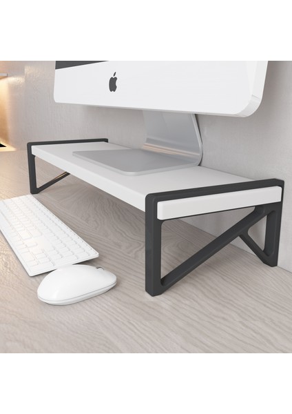 Monitör Yükseltici Model No : 4 - Bilgisayar Ekran Yükseltici - Renkli Kullanıcı Dostu Tasarım