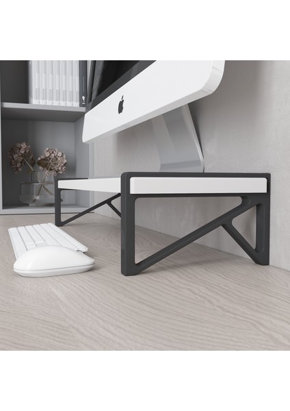 Monitör Yükseltici Model No : 4 - Bilgisayar Ekran Yükseltici - Renkli Kullanıcı Dostu Tasarım modelleri