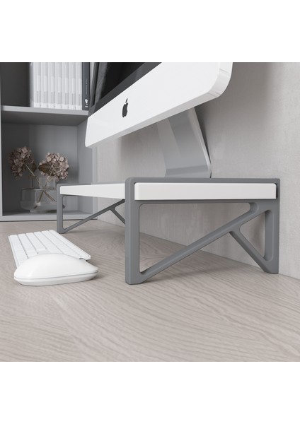 Monitör Yükseltici Model No : 4 - Bilgisayar Ekran Yükseltici - Renkli Kullanıcı Dostu Tasarım modelleri